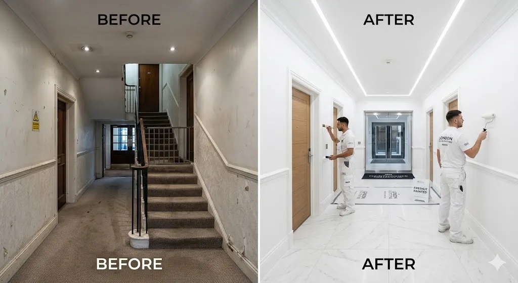Communal Area Painting service in Hammersmith - Hammersmith Painters
