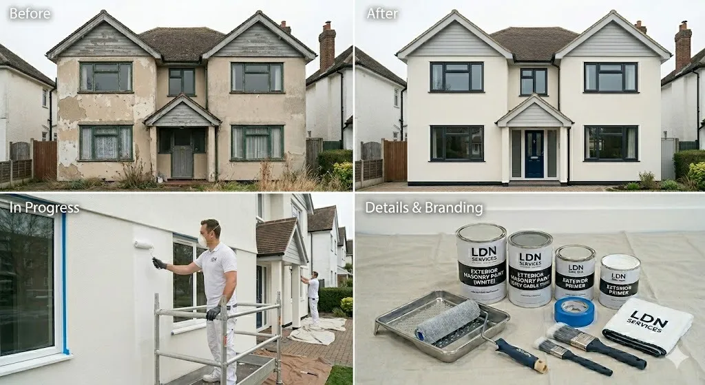 Exterior Painting service in Hammersmith - Hammersmith Painters