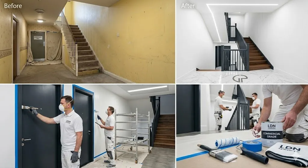 Hallway Staircase Painting service in Hammersmith - Hammersmith Painters